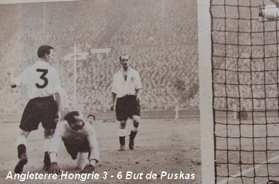 53 Angleterre Hongrie But Puskas