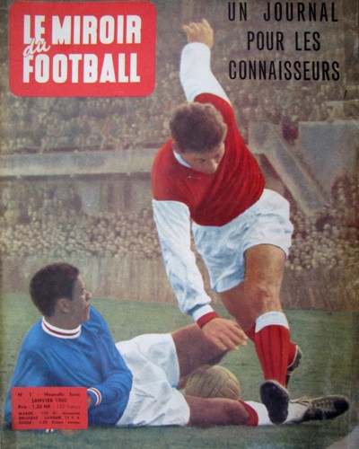 Couverture du Miroir du Football nº 1, janvier 1960